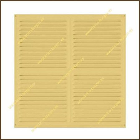 Rejilla de ventilacion 30x30 cm oro