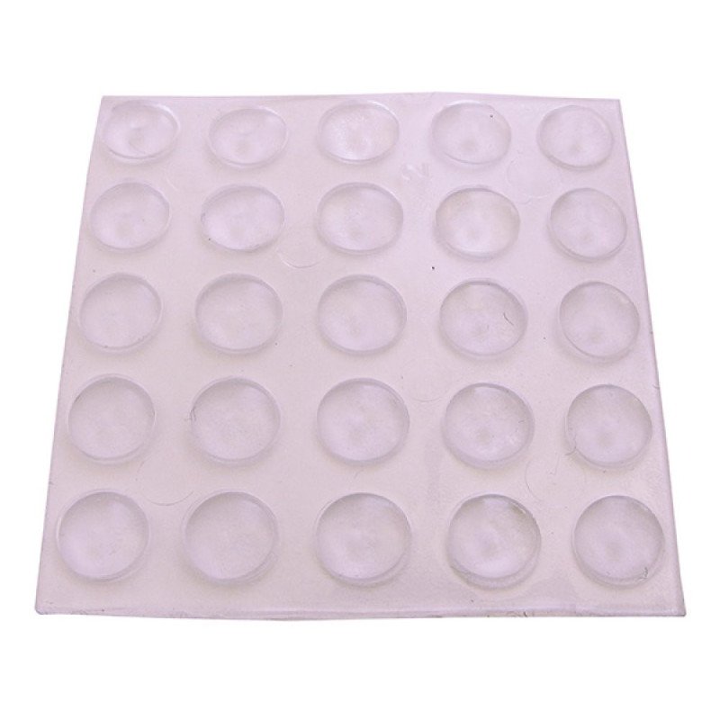 Gotas protectoras adhesivas ø 9 mm x 2.0 mm transparente