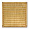 Rejilla de ventilacion 20x20 cm madera clara