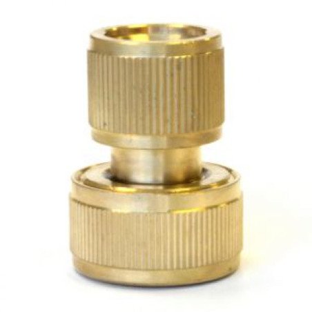Portagomas conector rapido sin stop ø3/4 laton