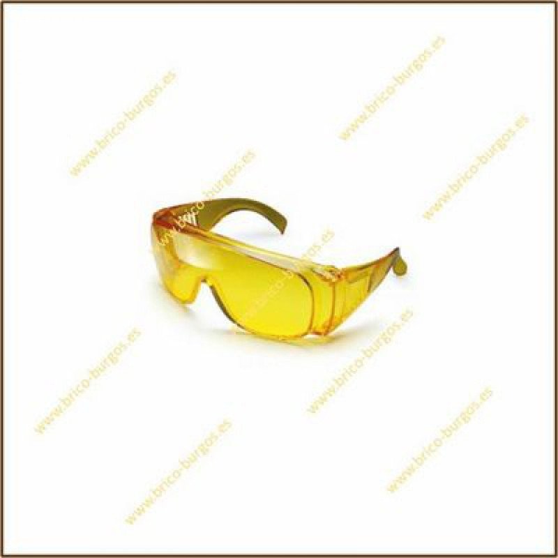 Gafa proteccion mod. 403 panoramica antivaho amarilla -en166-