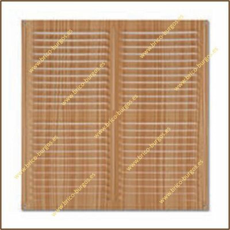 Rejilla de ventilacion 30x30 cm madera pino
