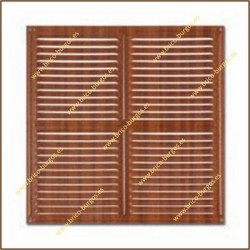 Rejilla de ventilacion 30x30 cm oro