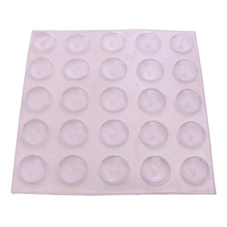 Gotas protectoras adhesivas ø 9 mm x 2.0 mm transparente