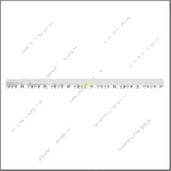 Hoja sierra arco 762 mm dentado duro 4545 - 30 - prof bellota