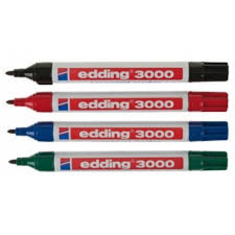 Rotulador edding 3000 colores