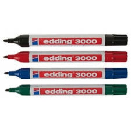 Rotulador edding 3000 colores