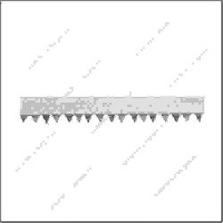 Hoja sierra arco 762 mm dentado duro 4547 - 30 - prof bellota