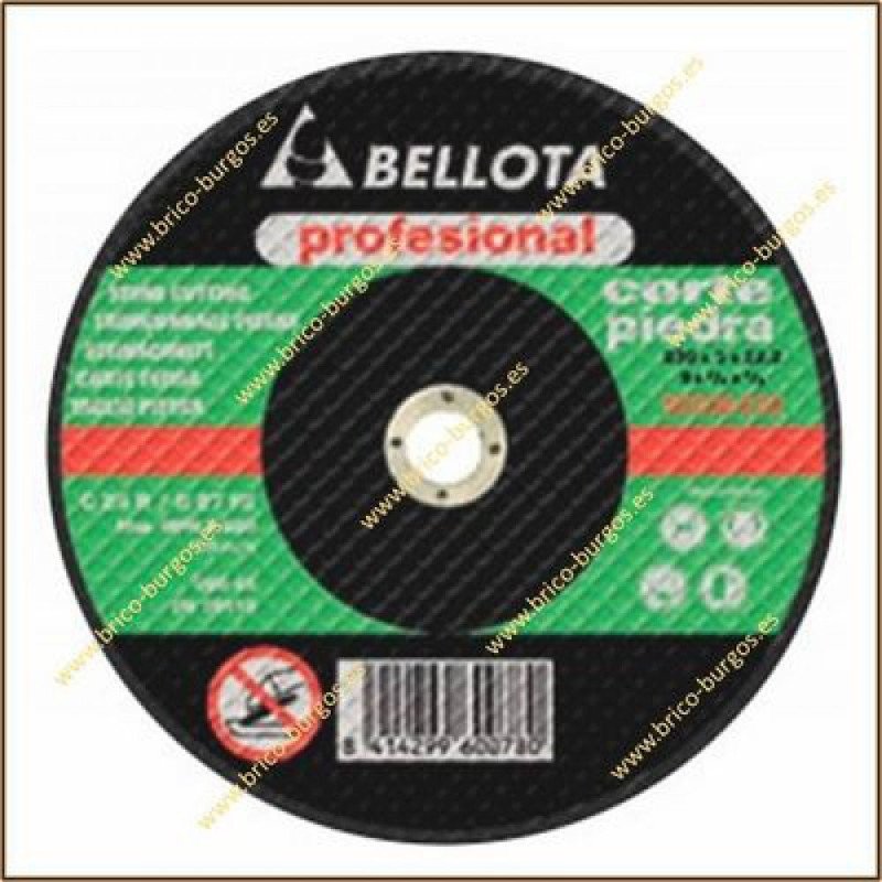 Disco 115 piedra 50302 - 115 bellota profesional