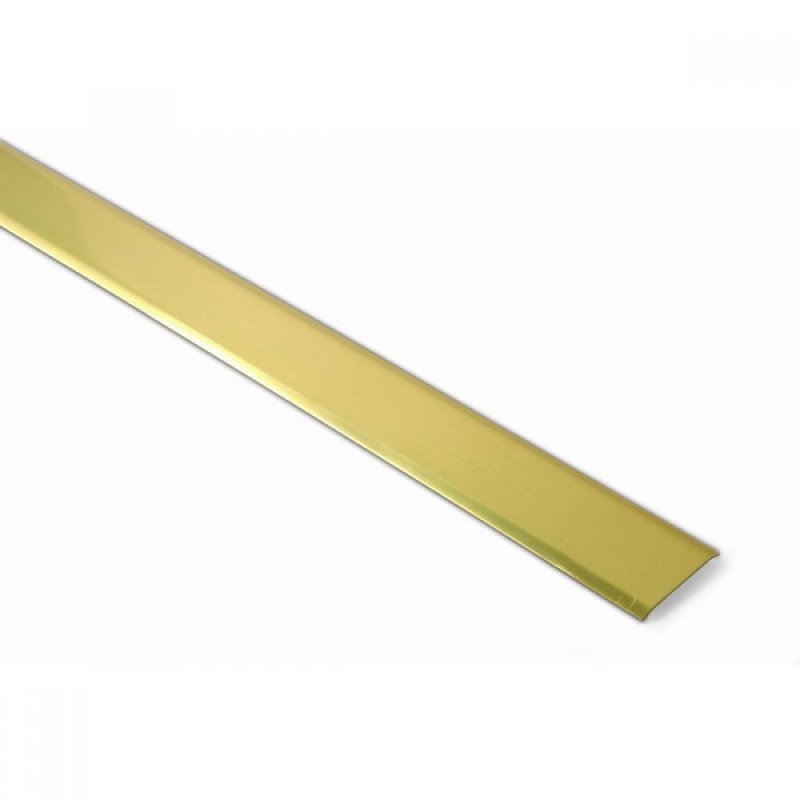 Tapajuntas moqueta 35 mm adhesivo 82 cm -laton-