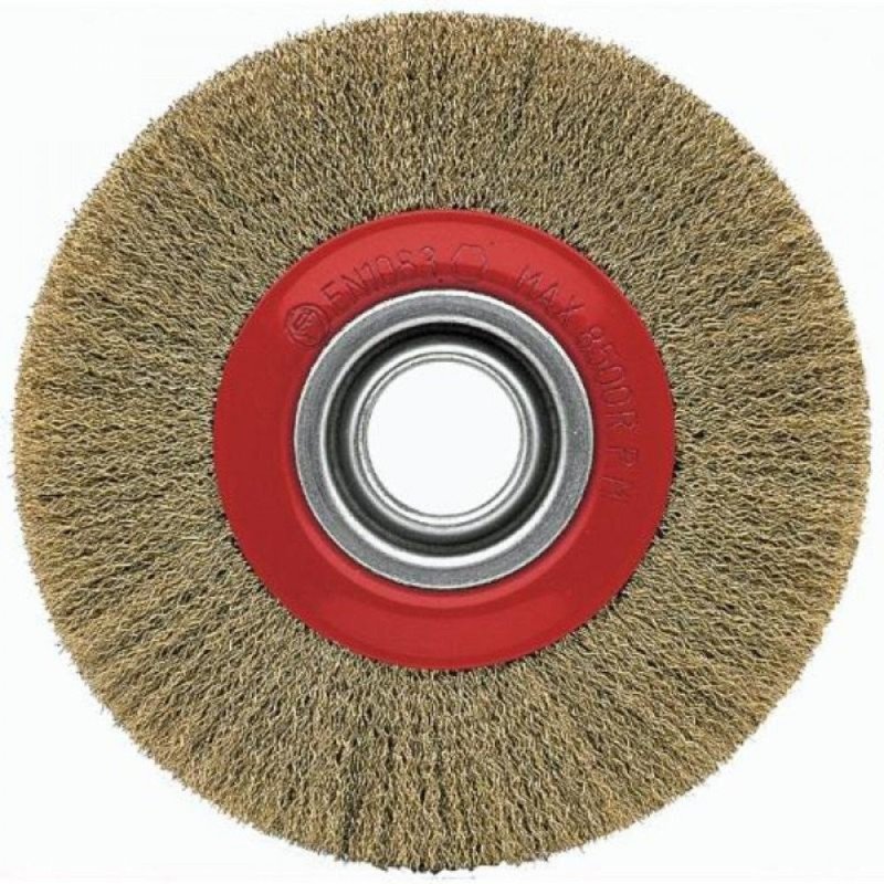 Cepillo ind. circular alambre ondulado 0.3 50810 - 20020 bellota