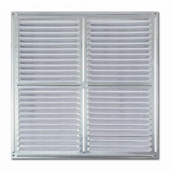 Rejilla de ventilacion 30x30 cm aluminio