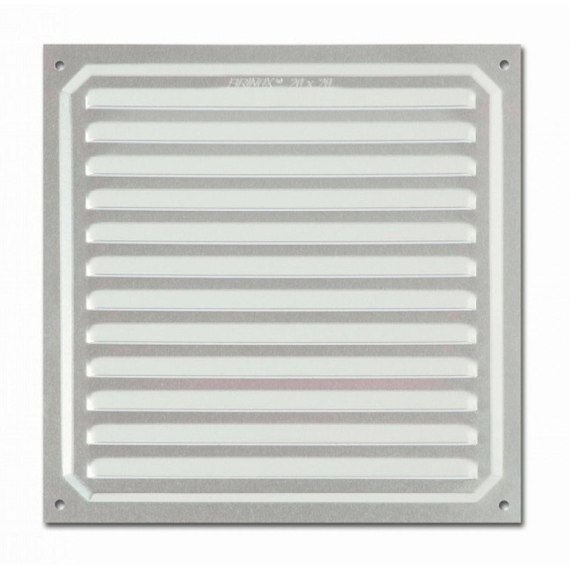Rejilla de ventilacion 20x20 cm aluminio