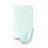 Percha adhesiva mini lacado blanco