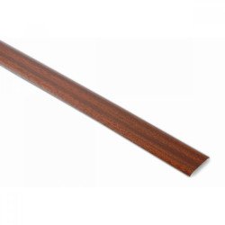 Tapajuntas moqueta 35 mm adhesivo 82 cm -madera oscura-