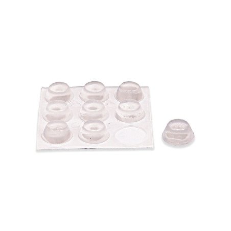 Gotas protectoras adhesivas ø16 mm alto 8 mm transparente