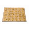Embellecedor cubre-tornillos adhesivo ø 13 mm -madera roble-