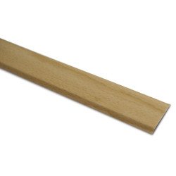 Tapajuntas moqueta 35 mm adhesivo 82 cm -madera haya-