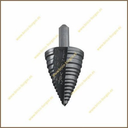 Broca metal escalonada vari-bit 5 escalones vb12