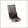 Juego brocas metal hssco 1-10 -19 ud- novatools