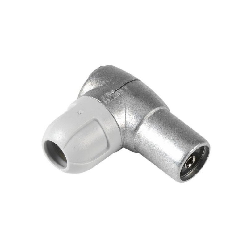 Conector tv 9.5mm acodado hembra