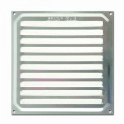 Rejilla de ventilacion 15x15 cm aluminio