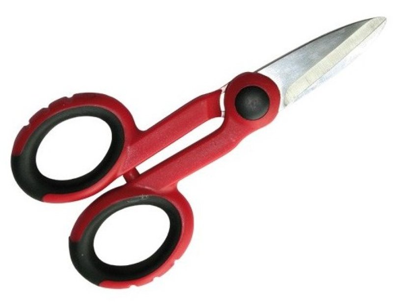 Tijera electricista profesional diseño ergonomico