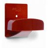 Percha adhesiva grande acero inox porcelana -2ud-