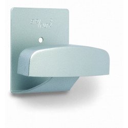 Percha adhesiva grande acero inox cromado mate