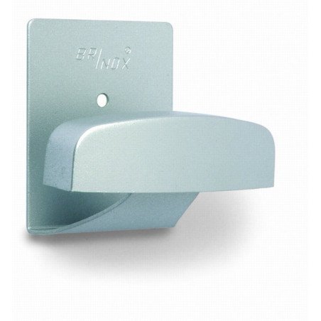 Percha adhesiva grande acero inox cromado mate