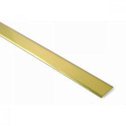 Tapajuntas moqueta 35 mm adhesivo 82 cm -laton-