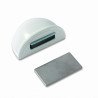 Tope para puertas adhesivo retenedor con iman -blanco-