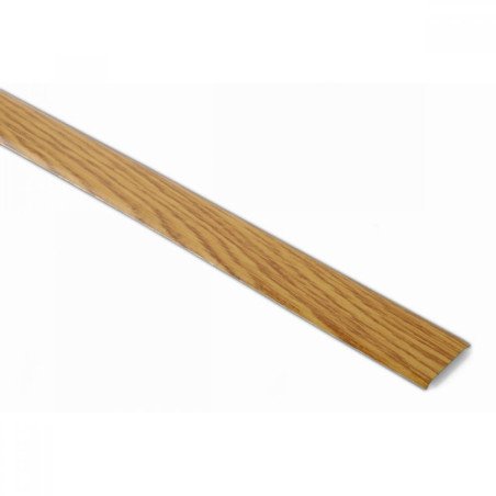 Tapajuntas moqueta 35 mm adhesivo 82 cm -madera clara-