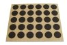 Embellecedor cubre-tornillos adhesivo ø 13 mm -negro-