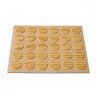 Embellecedor cubre-tornillos adhesivo ø 13 mm -madera roble-