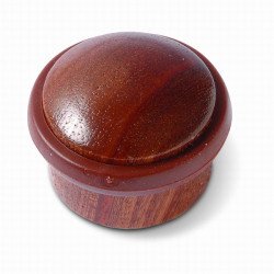 Tope para puertas adhesivo madera cilindrico -sapeli-