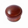 Tope para puertas con tornillo invisible madera cilindrico -sapeli-
