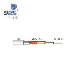 Cable coaxial antena tv 75 ohms -ml-