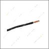 Cable monohilo 1.5 mm -negro- -ml-