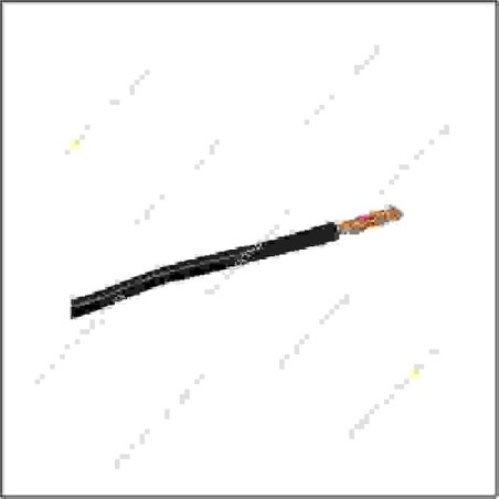 Cable monohilo 1.5 mm -negro- -ml-