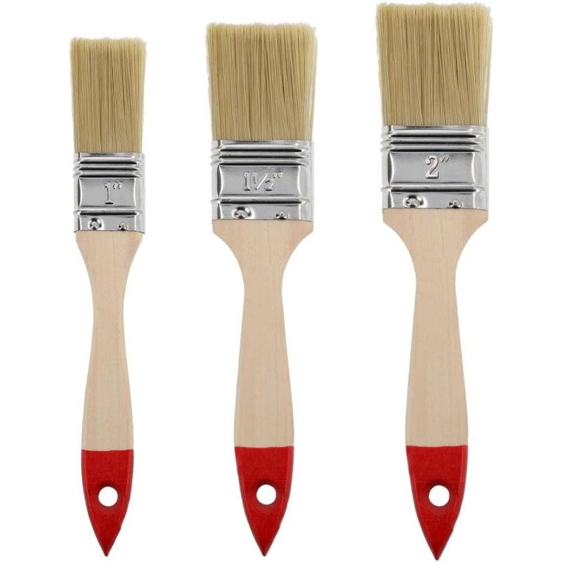 Paletina triple madera punta roja n-15 30mm