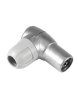 Conector tv 9.5mm acodado hembra