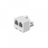 Distribuidor telefono 3 vias m-hh