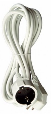 Prolongador de cable 3x1.5mm t/t pvc 2mt