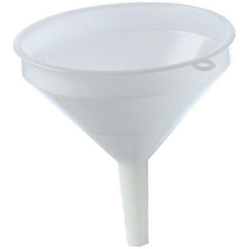 Embudo plastico diametro 10cm -1/8 lt-