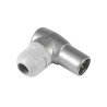 Conector tv 9.5mm acodado macho