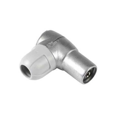 Conector tv 9.5mm acodado hembra