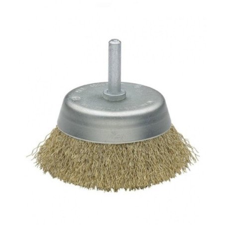Cepillo taladro alambre taza ta75/0.30 acero latonado