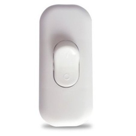 Interruptor de paso homolog. -blanco-