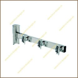 Tendedero 3 poleas inox